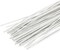 26 Gauge White Floral Wires 16 Inch Stem Wires for Florist Crafts Making 100 Pack